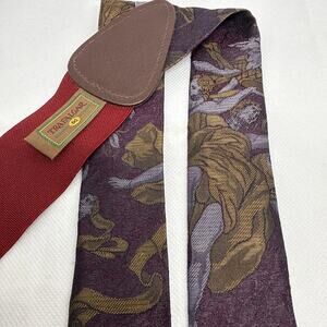 Trafalgar Limited Edition Men Silk suspenders braces Saint Angel